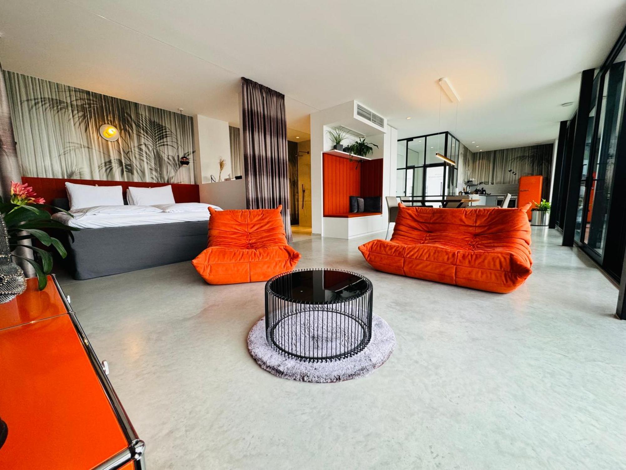 Orange Lounge Attersee Weyregg Exterior foto