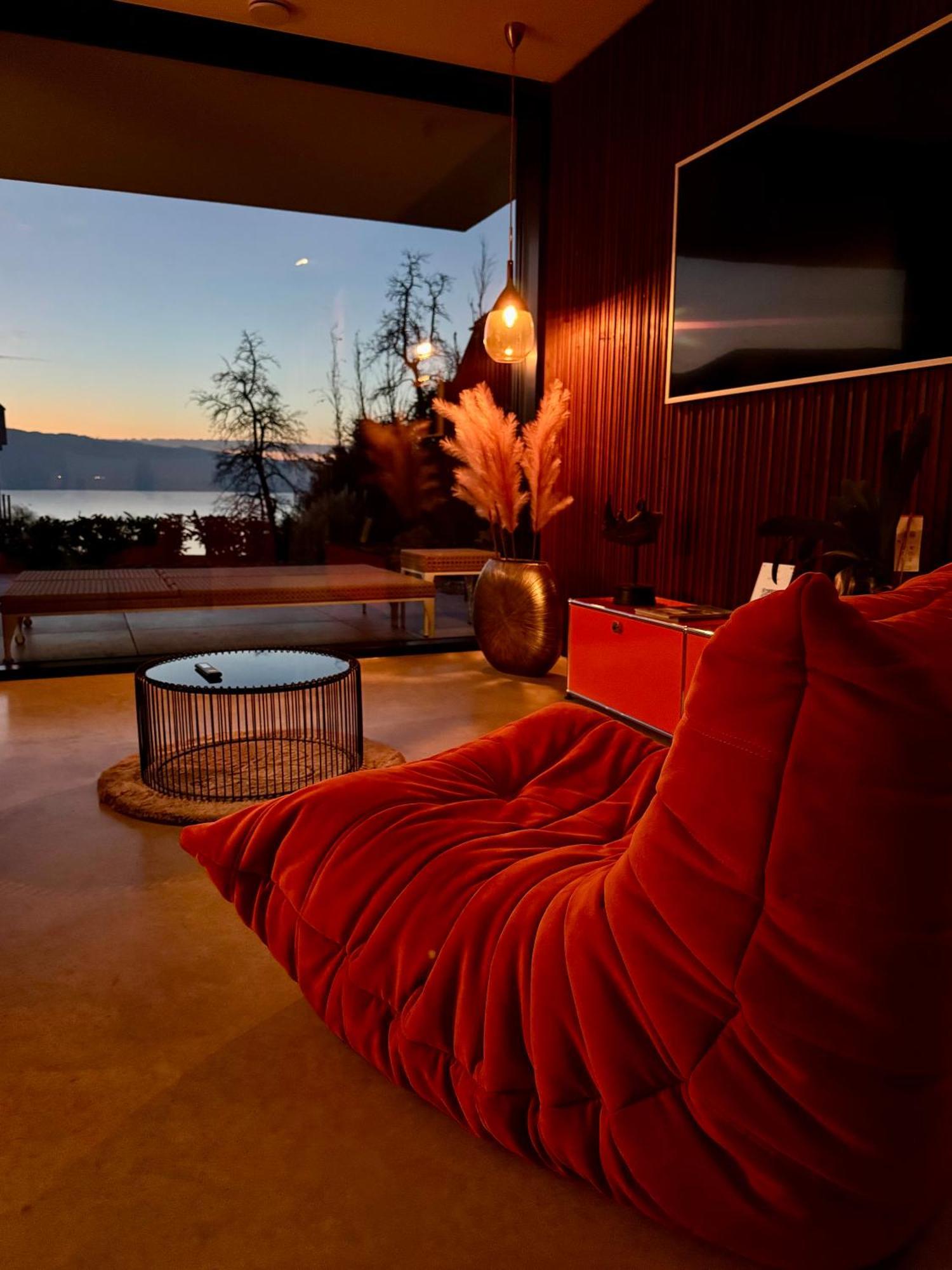 Orange Lounge Attersee Weyregg Exterior foto